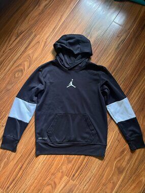 Nike Jordan AIR Dri-Fit Hoodie Black White M